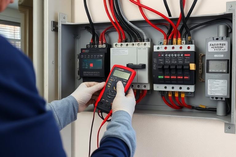 Illustration Diagnostic Électricité